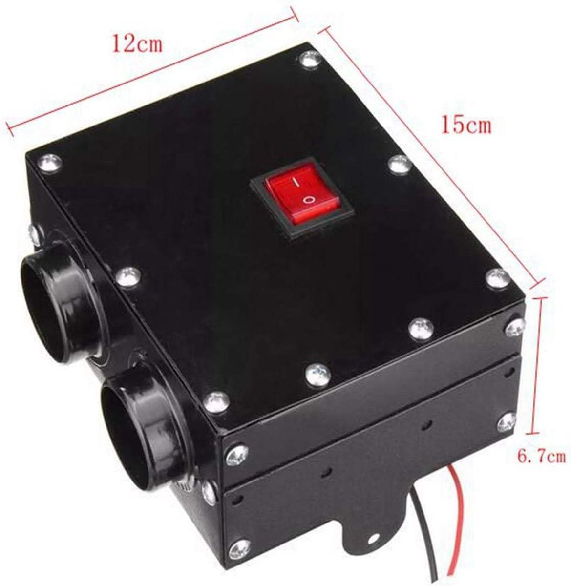 12V 24V 300W Auto Vrachtwagen Verwarming Ventilator Raam Ontwasemer - Dubbele Verwarming. Autokachel 12 volt verwarming