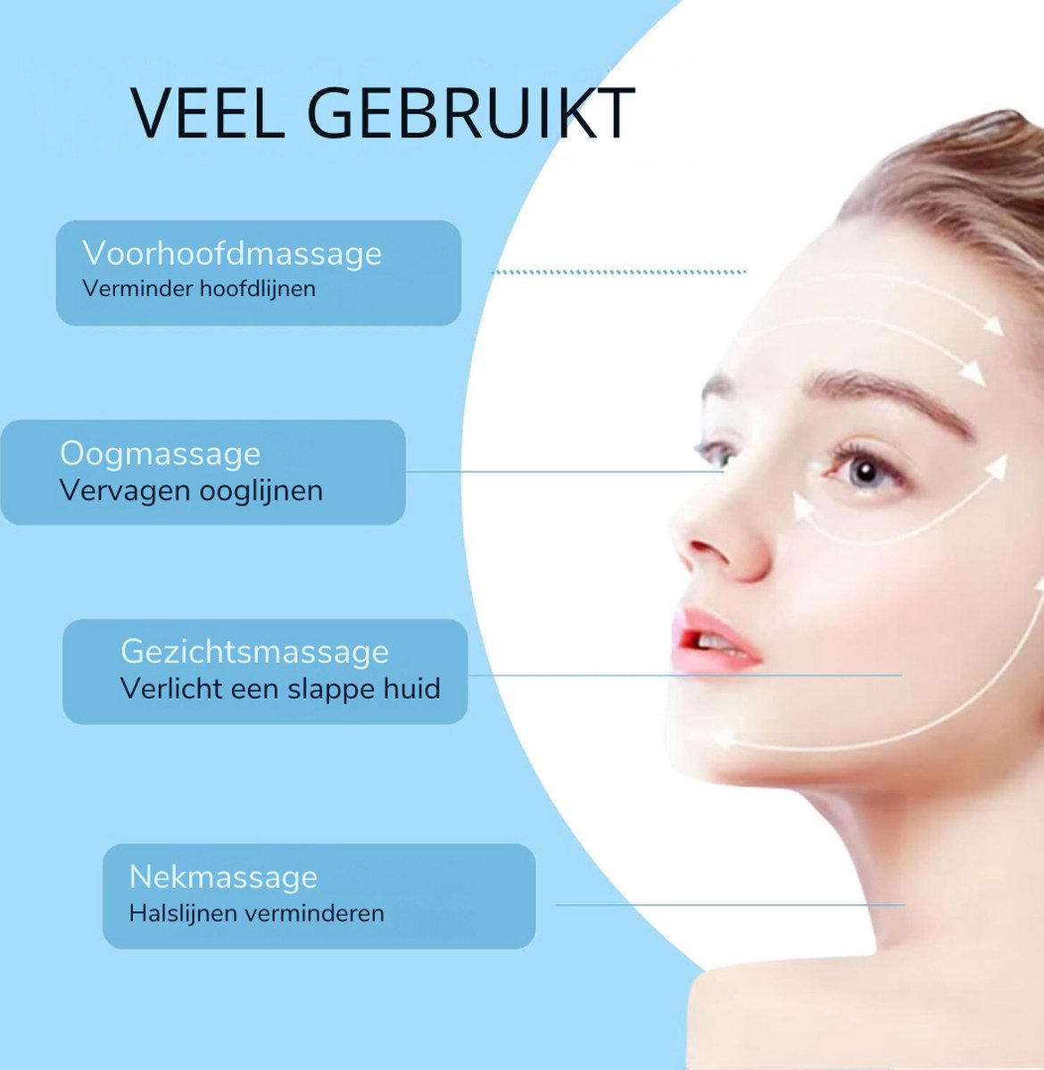 Gua Sha - Gezichtsverzorging - Steen - Jade - Geschikt Voor Ontspanning Van Het Gezicht