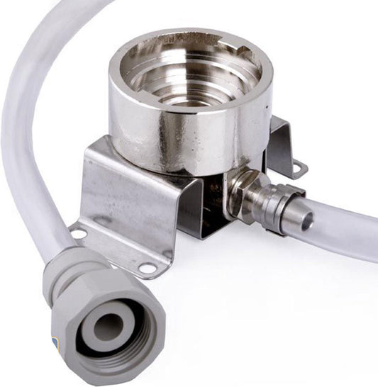 Bayonet coil adapter with connection set
