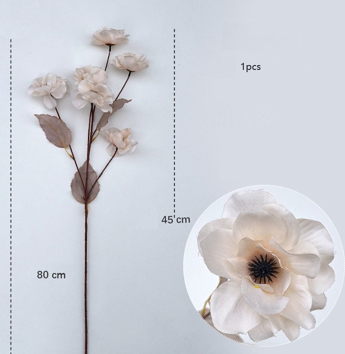 Silk Bouquet - 50-115 cm high - 15 stems - DIY bouquet - all artificial flowers delivered loose - Spring - multi color - Artificial flowers - fake flowers - artificial plants