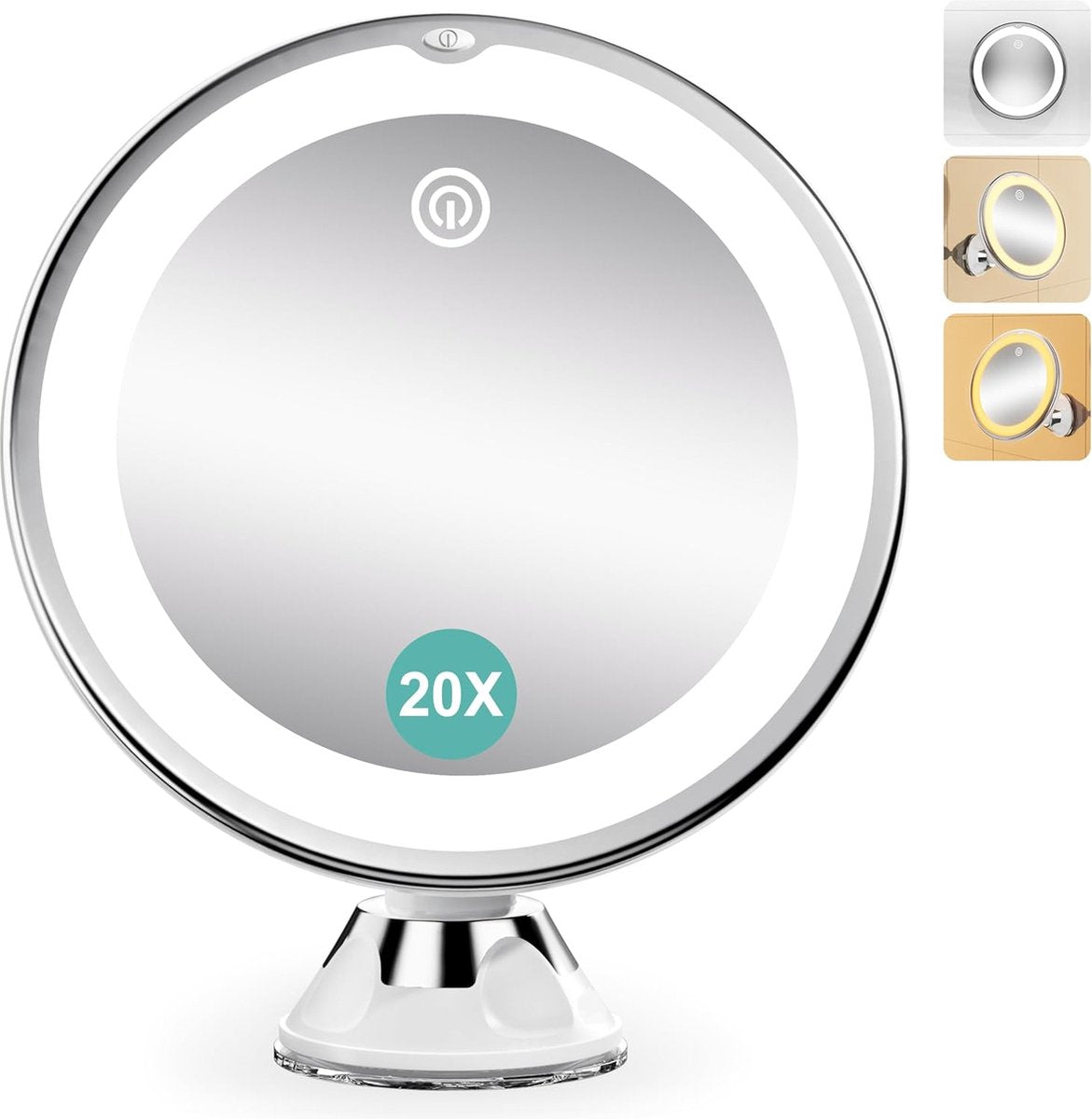 20X magnifying mirror