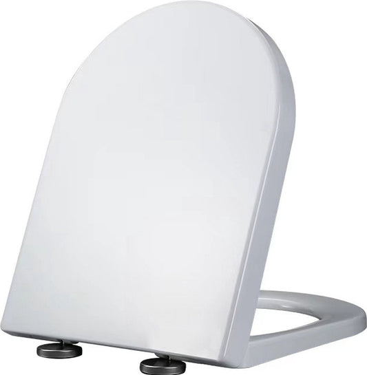Adjustable U-shaped toilet seat-WC seat-Optimal Comfort and Style -white
