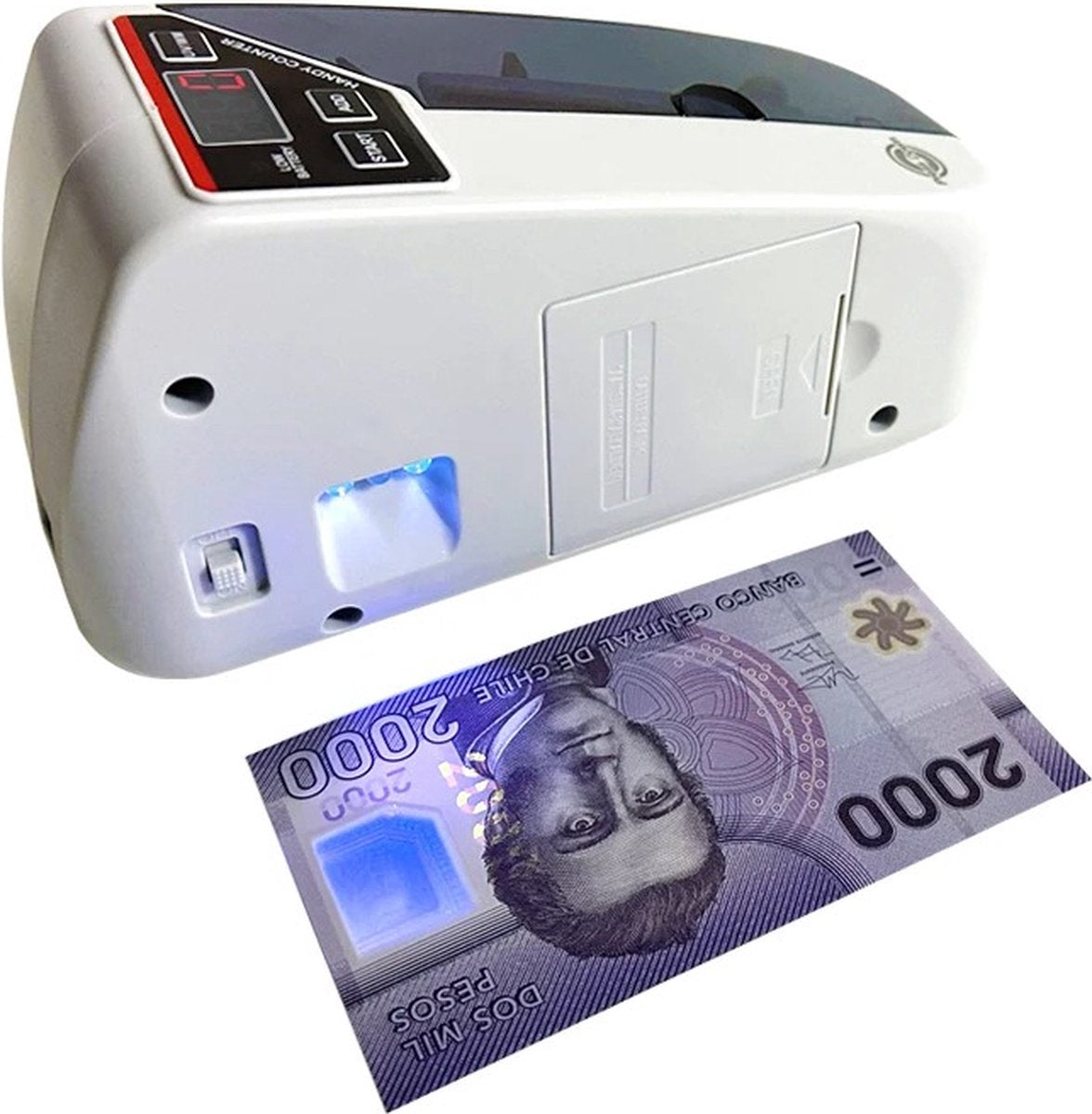 Banknote Counter - Money Counter - Safescan - Money Scanner - Bill Counter - Counterfeit Detector - 600 Notes/Minute
