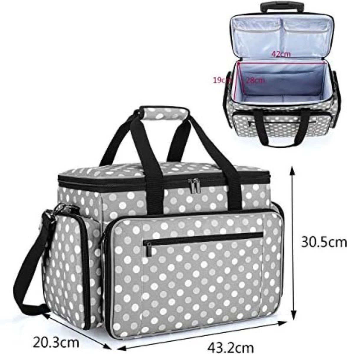 Sewing Machine Bag - Sewing Machine Trolley - Sewing Machine Case - Sewing Bag