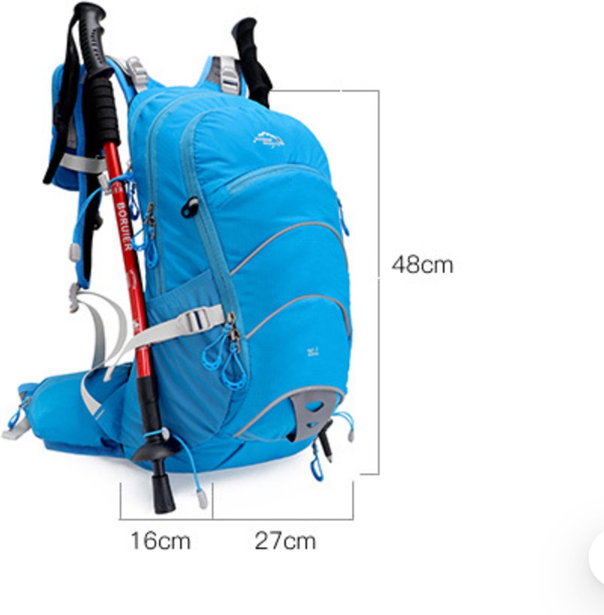 Avoir Avoir®-Klimrugzak 20L-Waterdicht-Intern frame-Unisex-Rood-Outdoor avontuur-Wandelen
