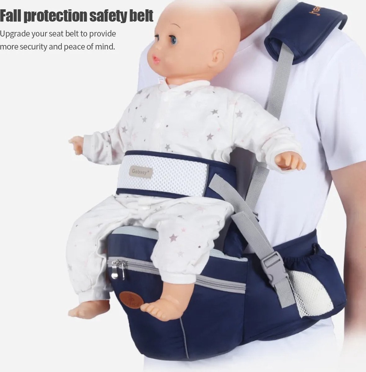 Baby Heupdrager met Extra Band en Nekband – Roze – Heupsteun voor Baby en Peuter – Draagtas met Veiligheidsband tegen Rugklachten – Kind Hip Seat Carrier – Ergonomisch – Veilig – Comfortabel – Ondersteuning voor Ouders – Praktisch
