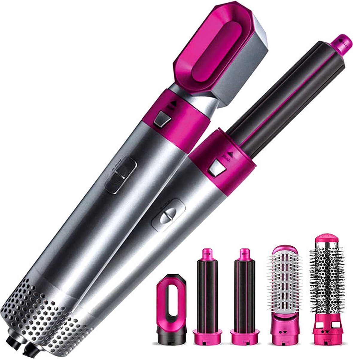 Heteluchtstyler 5-in-1 Airwrap Föhn Krultang
