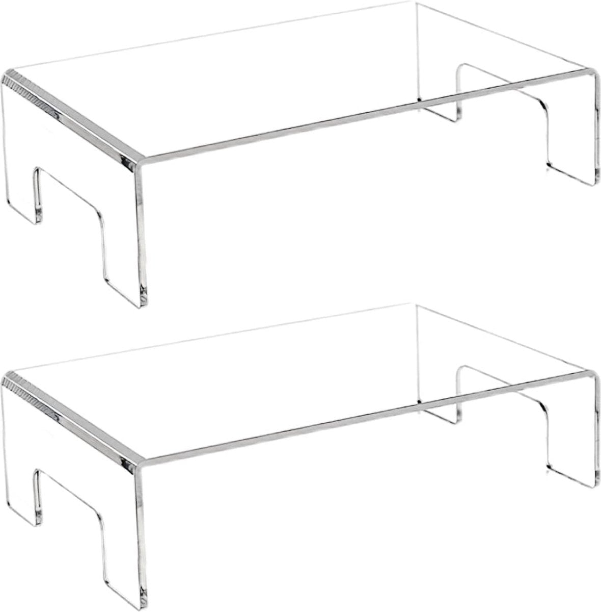 2 stuks acryl displaystandaard U-vormige displayhouder transparant speelgoed poppen sieradenstandaard rek voor slaapkamer rekken vitrine voor sieraden speelgoed display tafeldecoratie