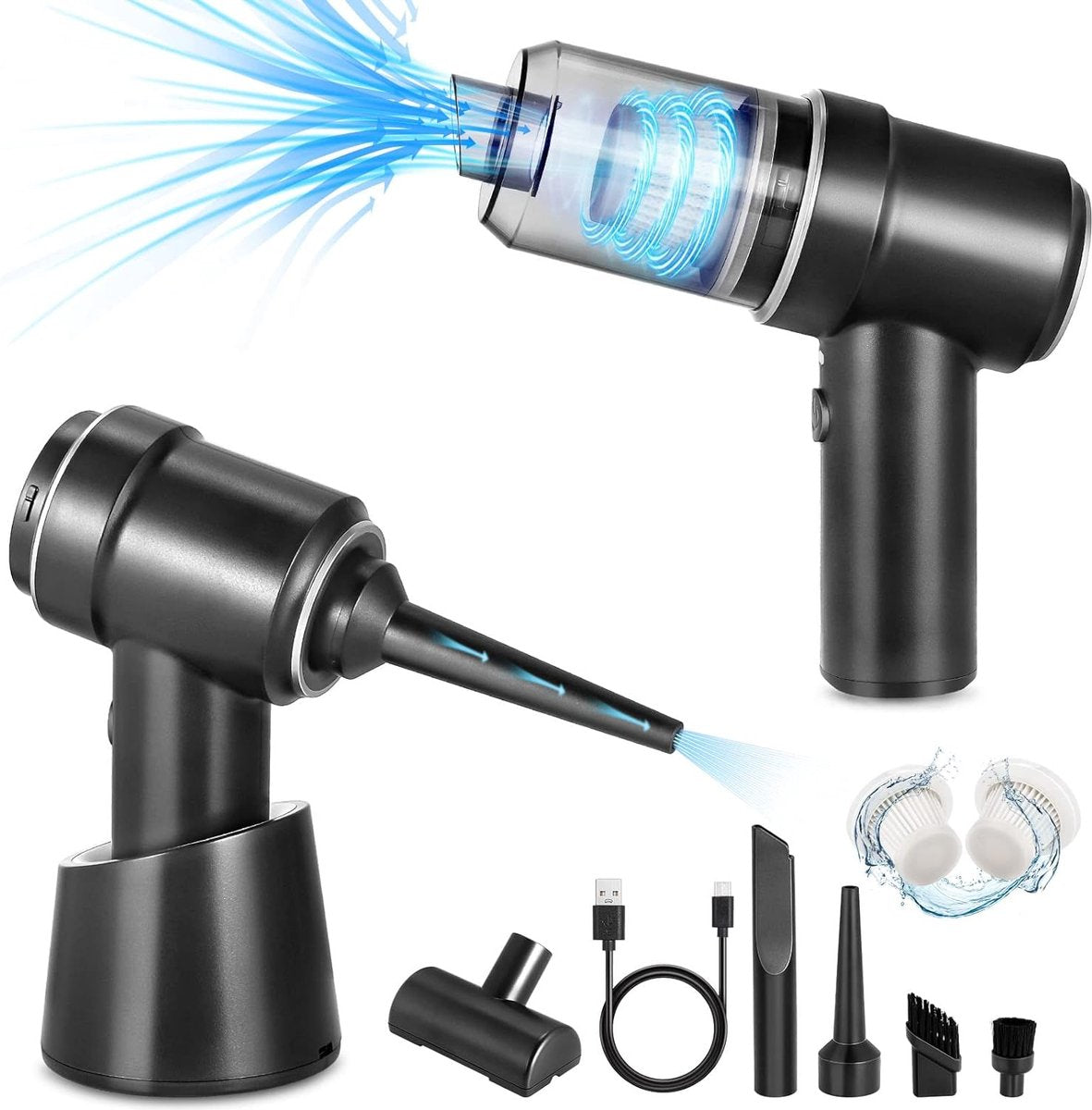 Autostofzuiger - Draadloos - Car - Accessoires - Vacuum - Handheld
