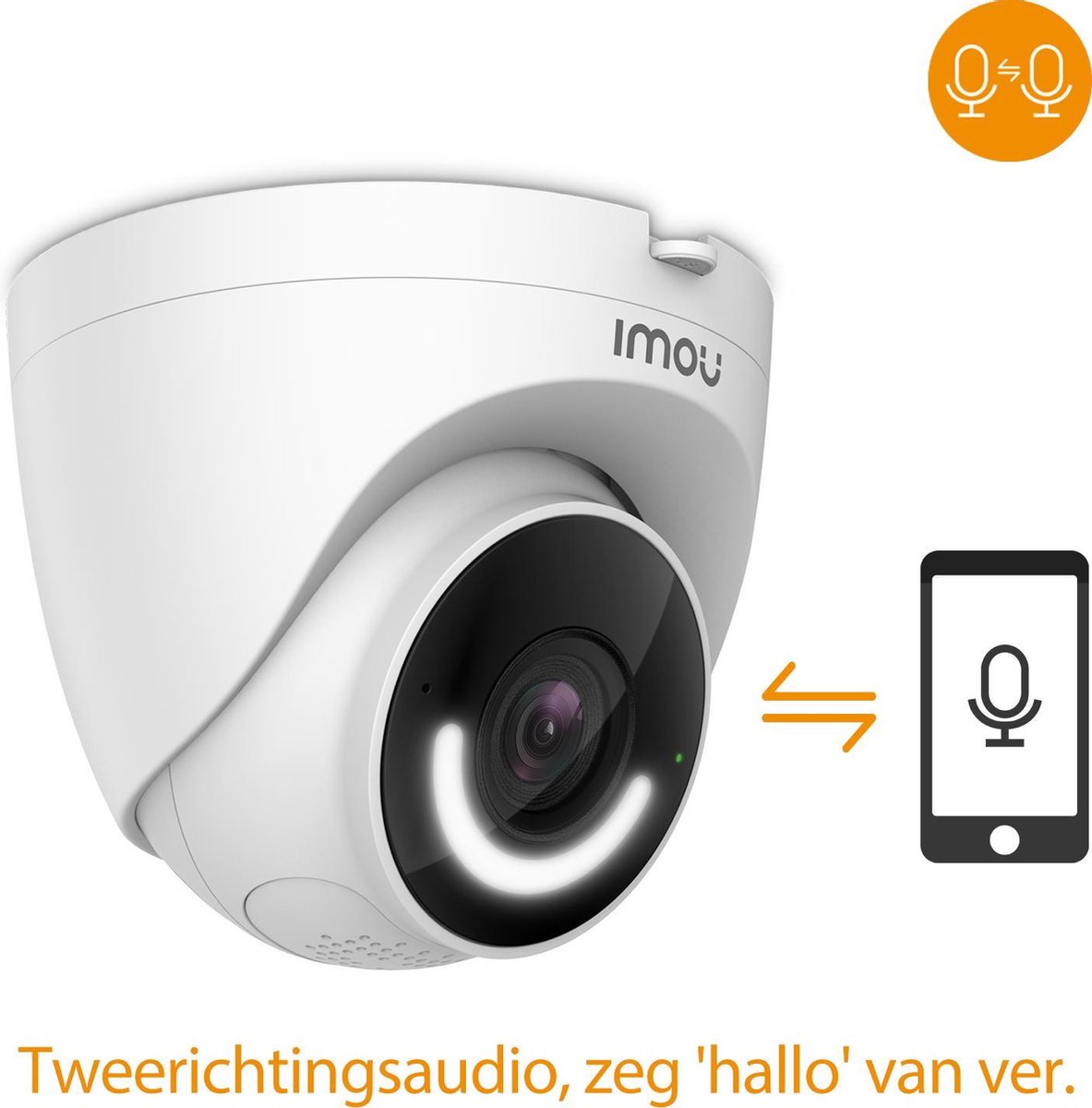 Imou Turret IP-camera - Dome - Outdoor - Full HD (1080p)