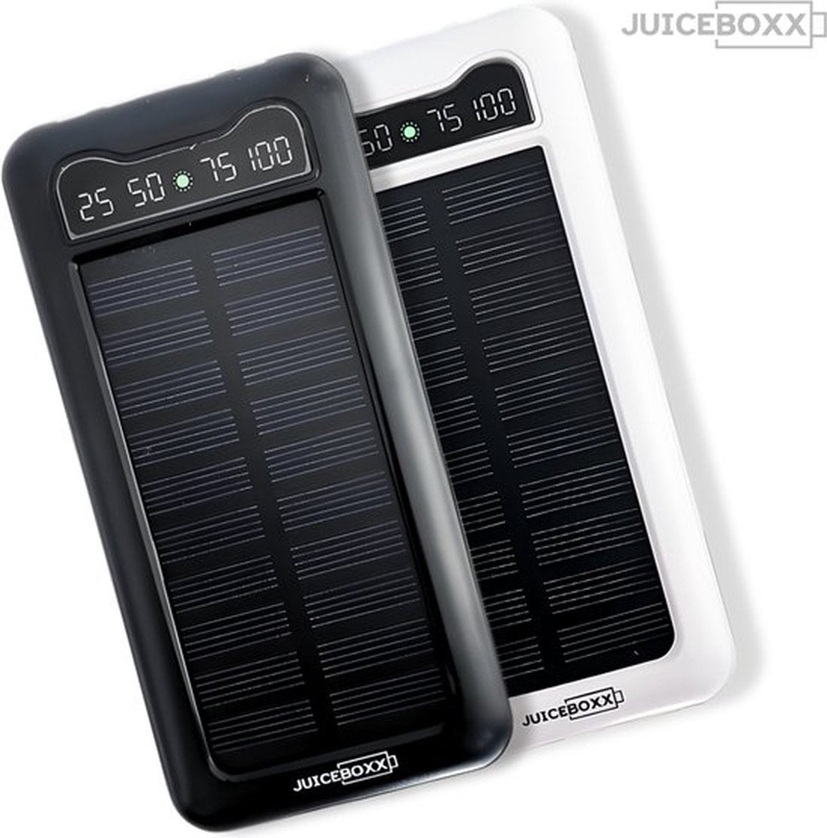 E-Shop4u - USB Laptoprugzak - Incl. JuiceBoxx® Powerbank - Anti-diefstal TSA-slot - Waterdicht - Grote Capaciteit - Grijs - USB Oplaadfunctie