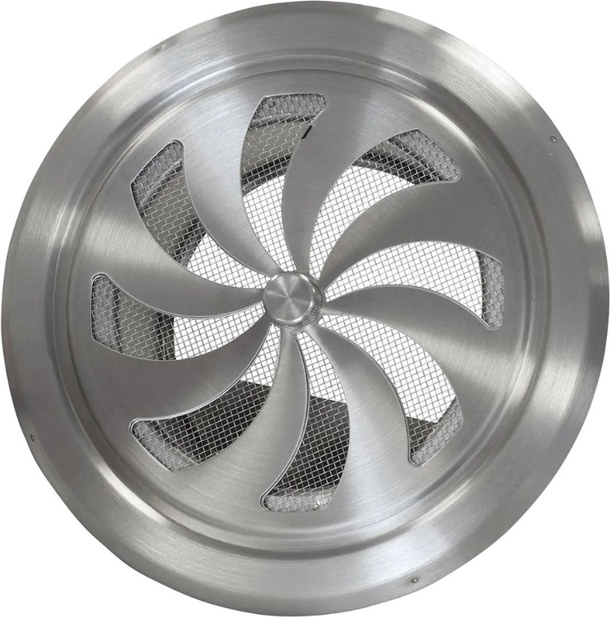 Lockable Grille Valve Round Ø100mm - Stainless Steel