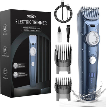 Tondeuse Machine - Waterdicht - Professionele Snoerloze Tondeuse - Elektrische Haar Knippen - Kapper Trimmers - Mannen - Blue