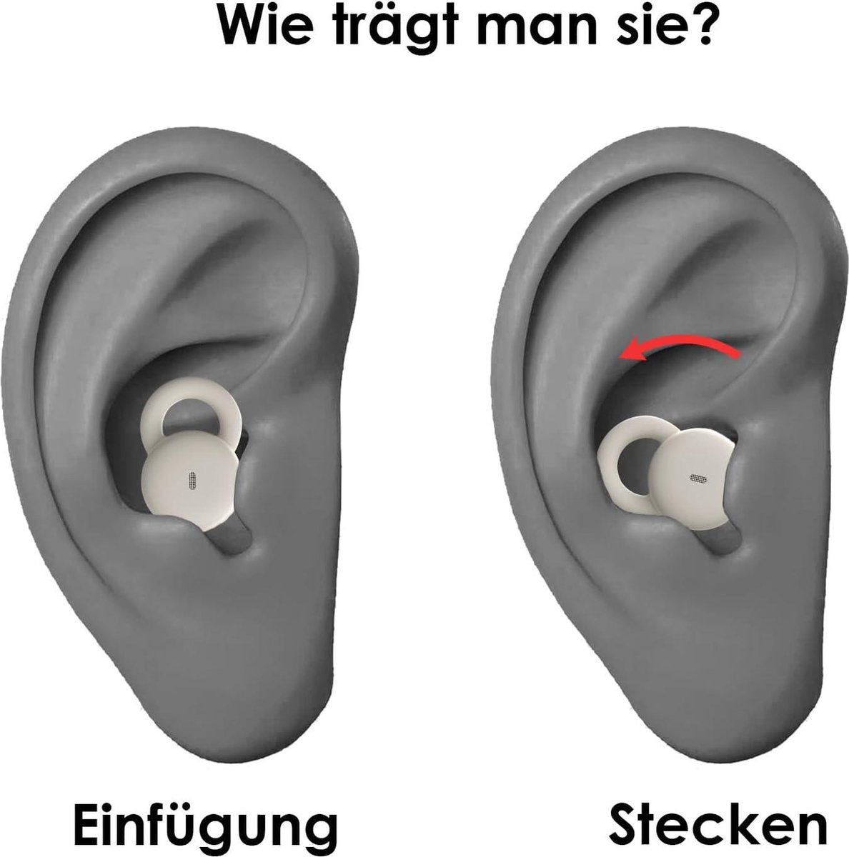 Slaapmasker Bluetooth Kleinste Onzichtbare Slaap-oordopjes - Comfortabele Geluidsblokkering - Draadloze Bluetooth Oordopjes voor Zijslapers - Kleine Verborgen Slaaphoofdtelefoon - Werk - Sport