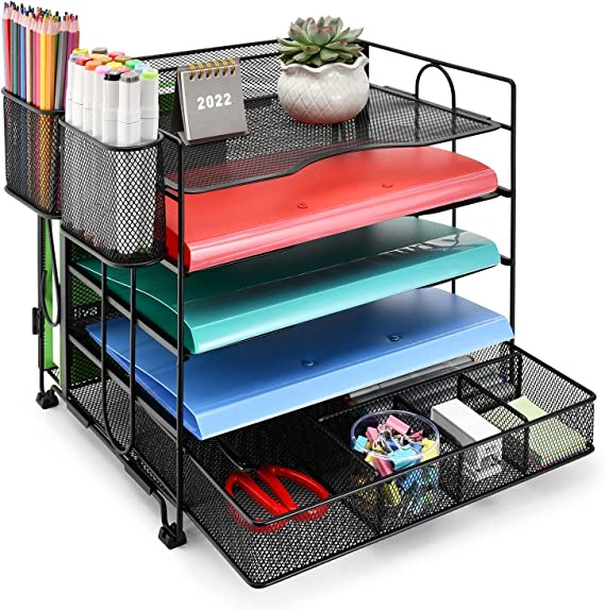 Premium Kantoor Organizer – Bureau Organizer – Kantoorartikelen – Bureau Opberger – Bureau Rek – Kantooraccessoires – Premium kwaliteit