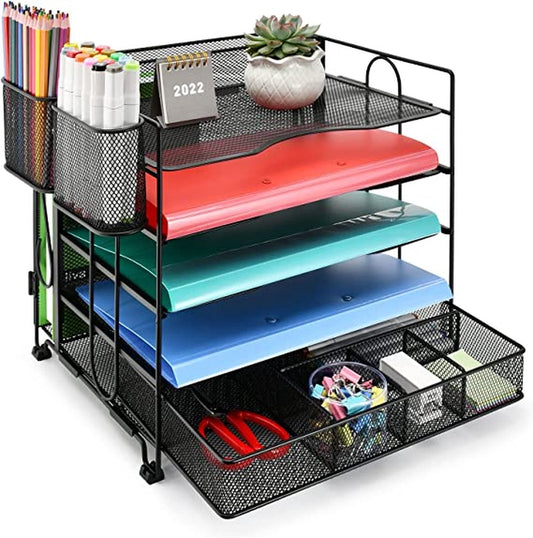 Premium Kantoor Organizer – Bureau Organizer – Kantoorartikelen – Bureau Opberger – Bureau Rek – Kantooraccessoires – Premium kwaliteit
