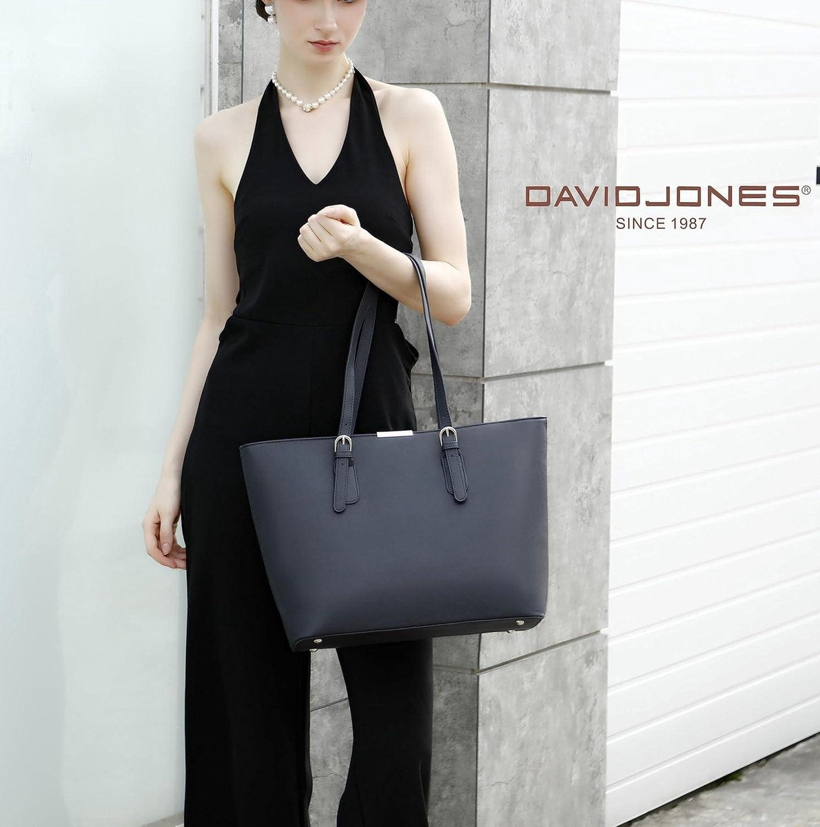 Large Tote Handbag - Women's Large Shoulder Bag Shopper PU Leather - Carry Bag Shopping Bag - School Bag Work Bag Business Bag Laptop Bag - Women Girl Tote bag with zipper