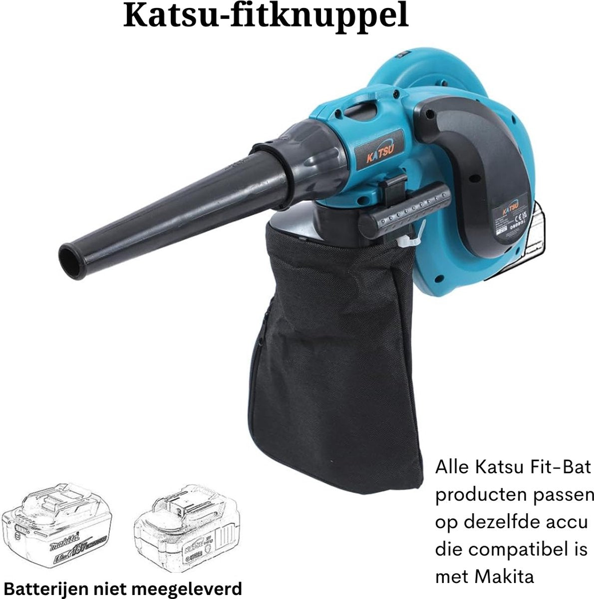 Draadloze Bladblazer - 21 V draadloze bladblazer-stofzuiger met 6 variabele snelheden voor bouw, huis, tuin, bladeren, autohoekstofzuiger, geen batterij en oplader