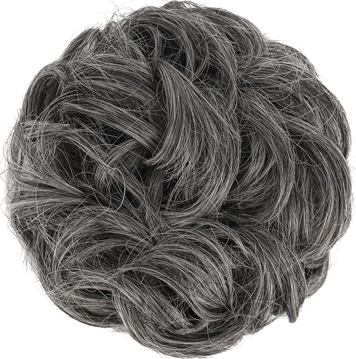 Haarknot Haarstukje Haar Bun Synthetische Golvend Krullend Elastiek Haar Knot Paardenstaart Haarextensies Dikke Updo Haarstukken voor Vrouwen Meisjes 1PCS