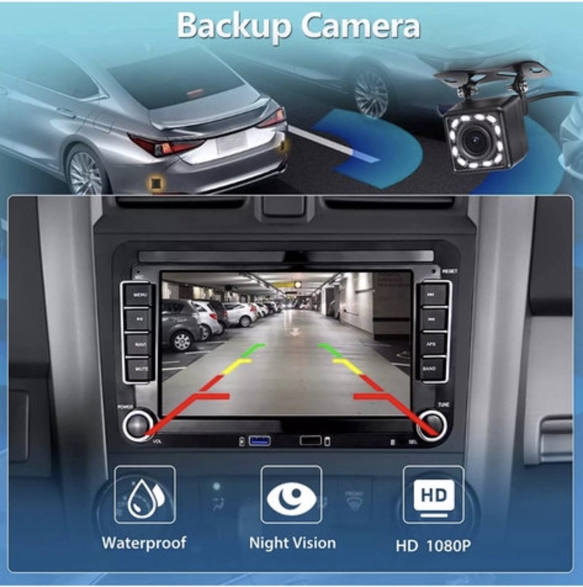 Multimedia Autoradio Android 13 Voor VW Polo/Golf/Seat/Skoda 2003-2015 CarPlay/Auto/WiFi/RDS/GPS/DSP/NAV