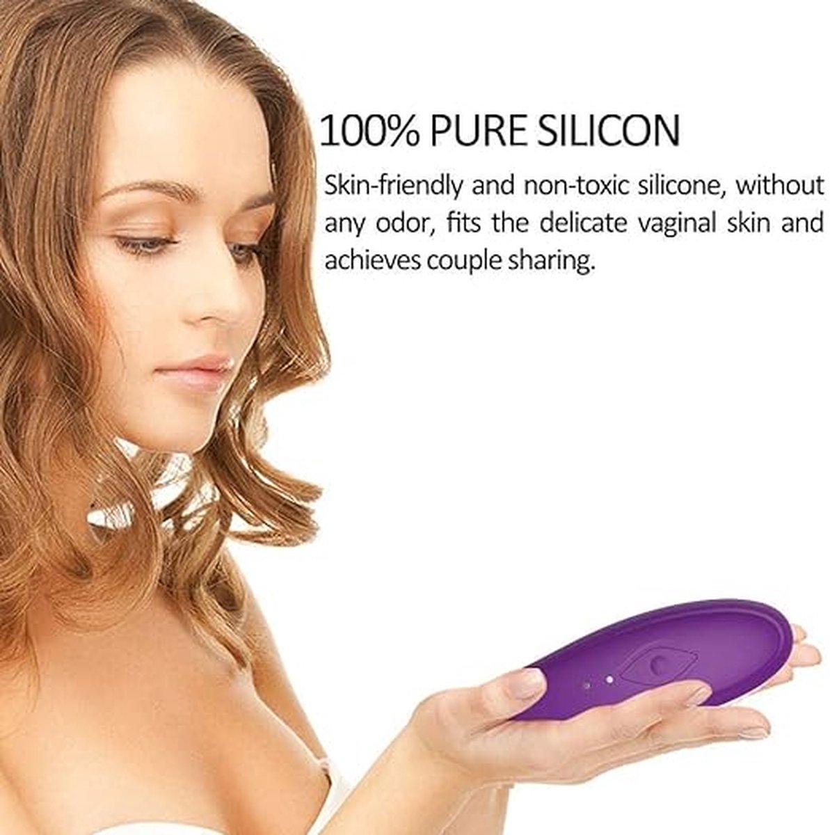 G-spot vibrator met draadloze afstandsbediening, 3 snelheden en 10 verschillende standen, draagbaar, seksspeeltje voor koppels - ROOD