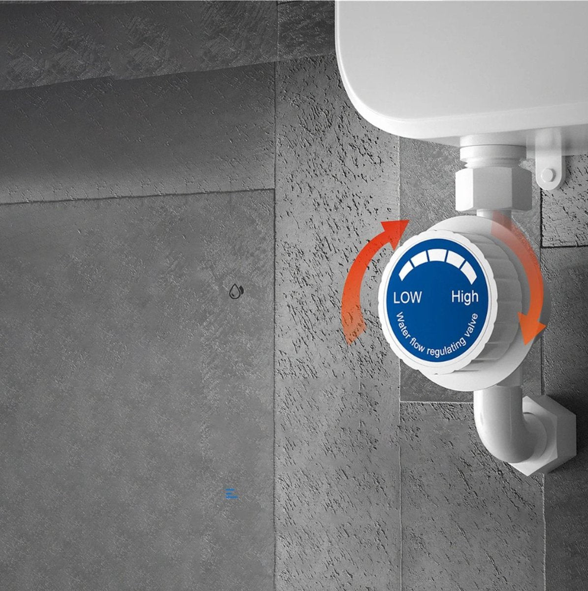 Instantaneous water heater - Instantaneous boiler - Instantaneous boiler for shower - Including accessories - 3500 W - LED screen - White