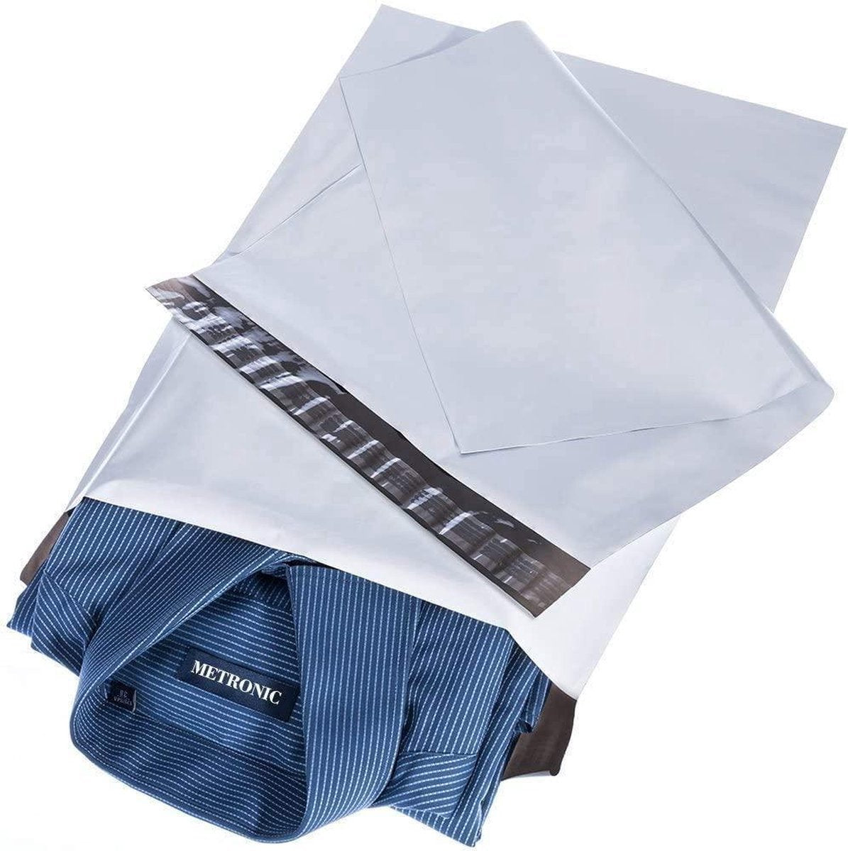 500 pieces - Mailing bags (XL) 50 x 70 cm – 70 micron (clothing webshop) / Coex bags 500 x 700mm