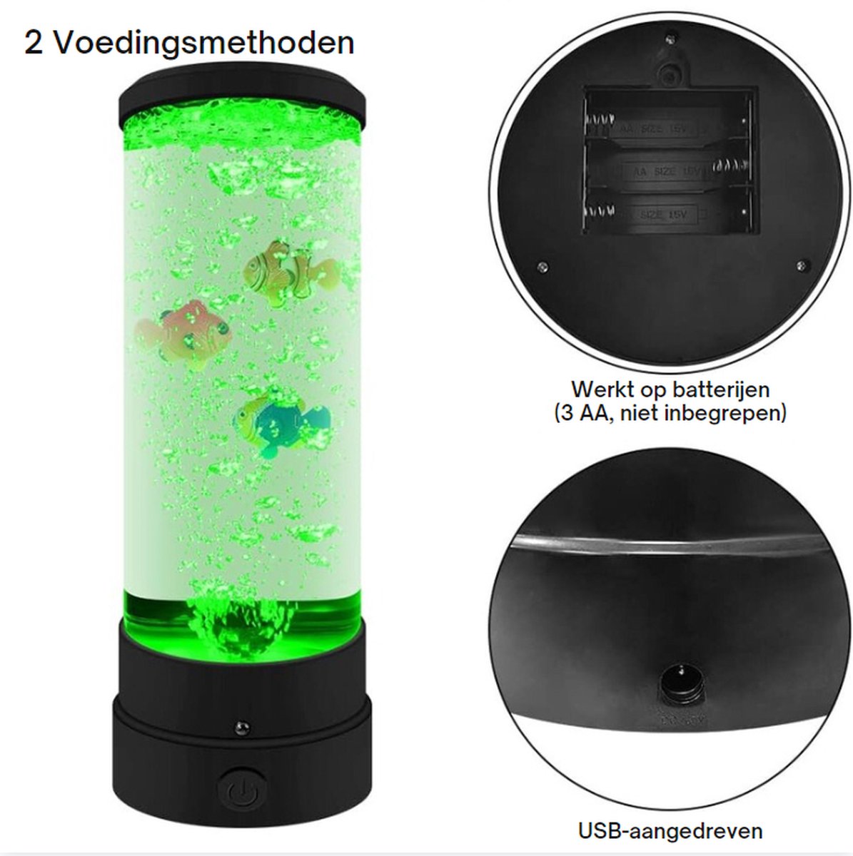 Lavalamp voor kinderen - Lavalamp Sfeerverlichting - Nachtlampje Kinderen en Volwassenen
