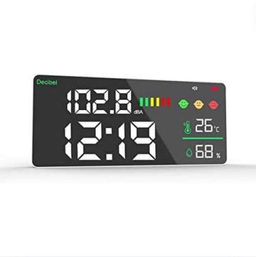 Decibelmeter - Geluidsmeter - Db Meter - Digitaal - Geluidssterkte Meter