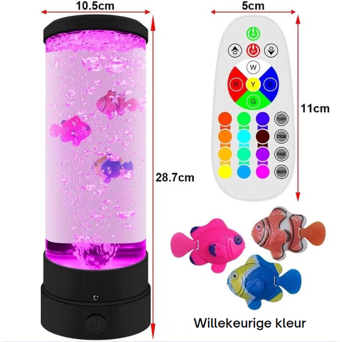 Lavalamp voor kinderen - Lavalamp Sfeerverlichting - Nachtlampje Kinderen en Volwassenen