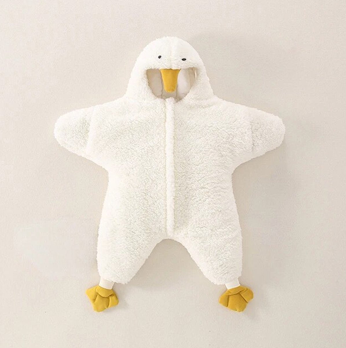 Newborn baby sleeping bag - Baby outfit - From 45 to 90 CM - Baby gift - Duck - Baby clothes - Present - Warm - Good quality
