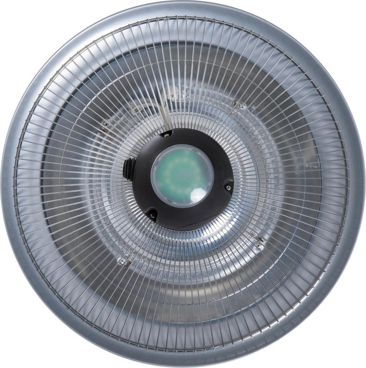 Terrasverwarmer met LED verlichting - Inclusief afstandsbediening - Heater - Warmtelamp - Verwarming - 1500 W - Zilver