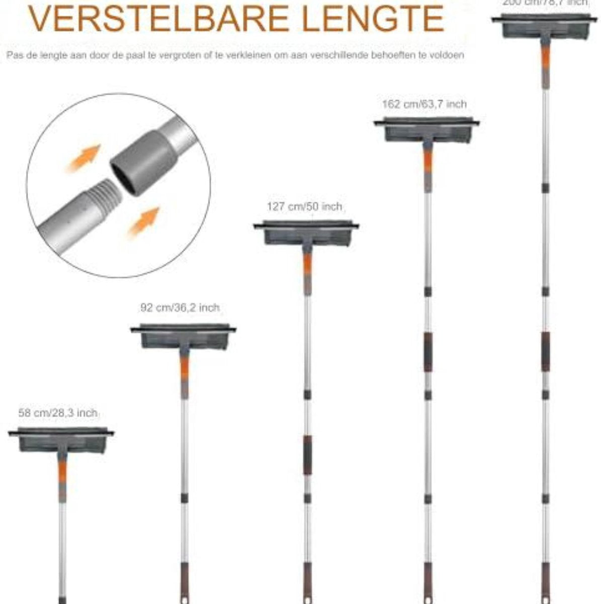 Telescopische ramenreiniger