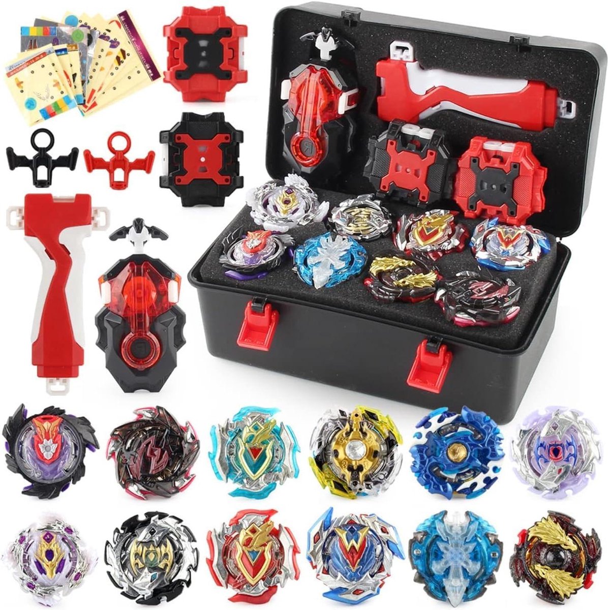Beyblade Burst Blade Battle set voor kinderen - Burst-tol met launchers - Arena Combat Game - Stijl 002 - Vanaf 6 jaar