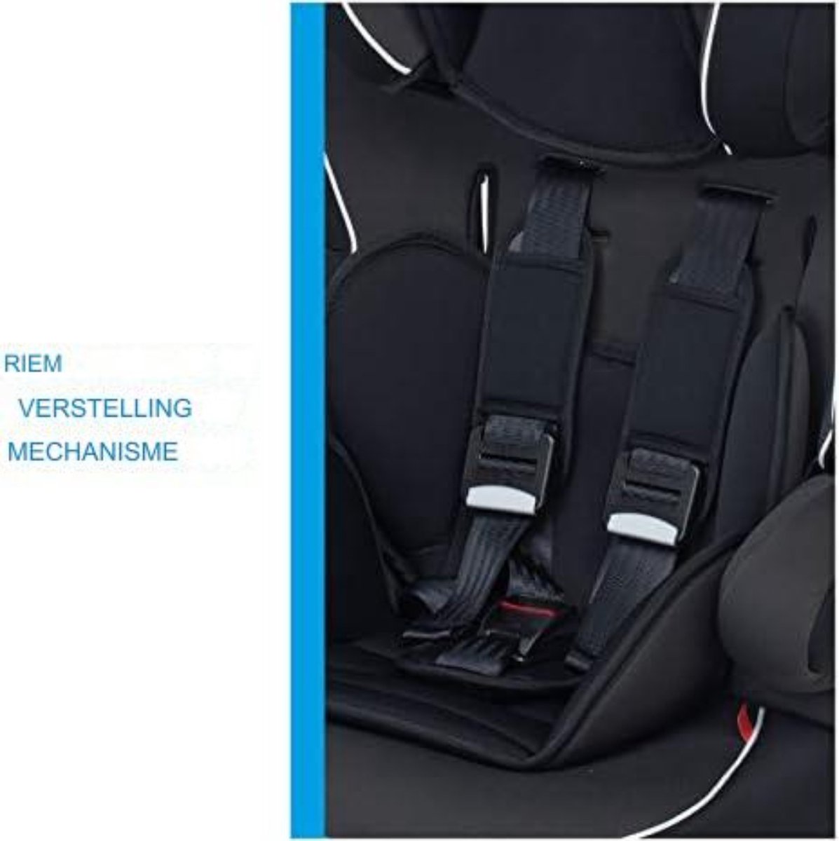 Autostoel groep 2 3 - Autostoel groep 1 2 3 - Autostoeltje voor kinderen - (9-36 kg), voor kinderen van 9 maanden tot 12 jaar, zonder IsoFix - Rood