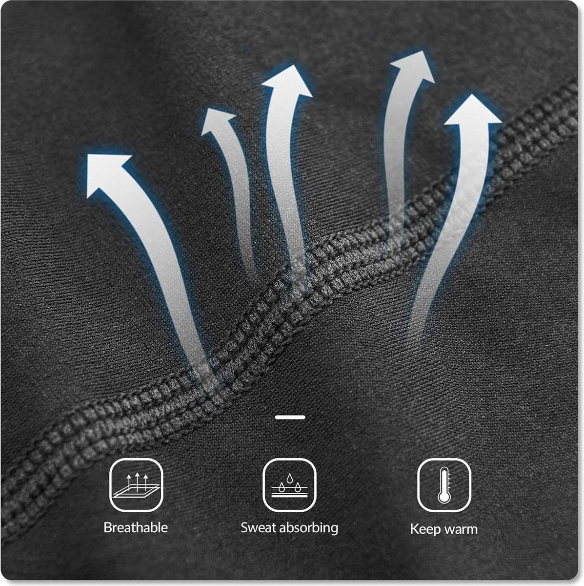 Armwarmers voor Fietsen - Winter Anti-Slip Armwarmers, Beenwarmers - Kniebescherming voor Hardlopen, Voetbal, Basketbal (Heren/Dames S-3XL) (1 paar)