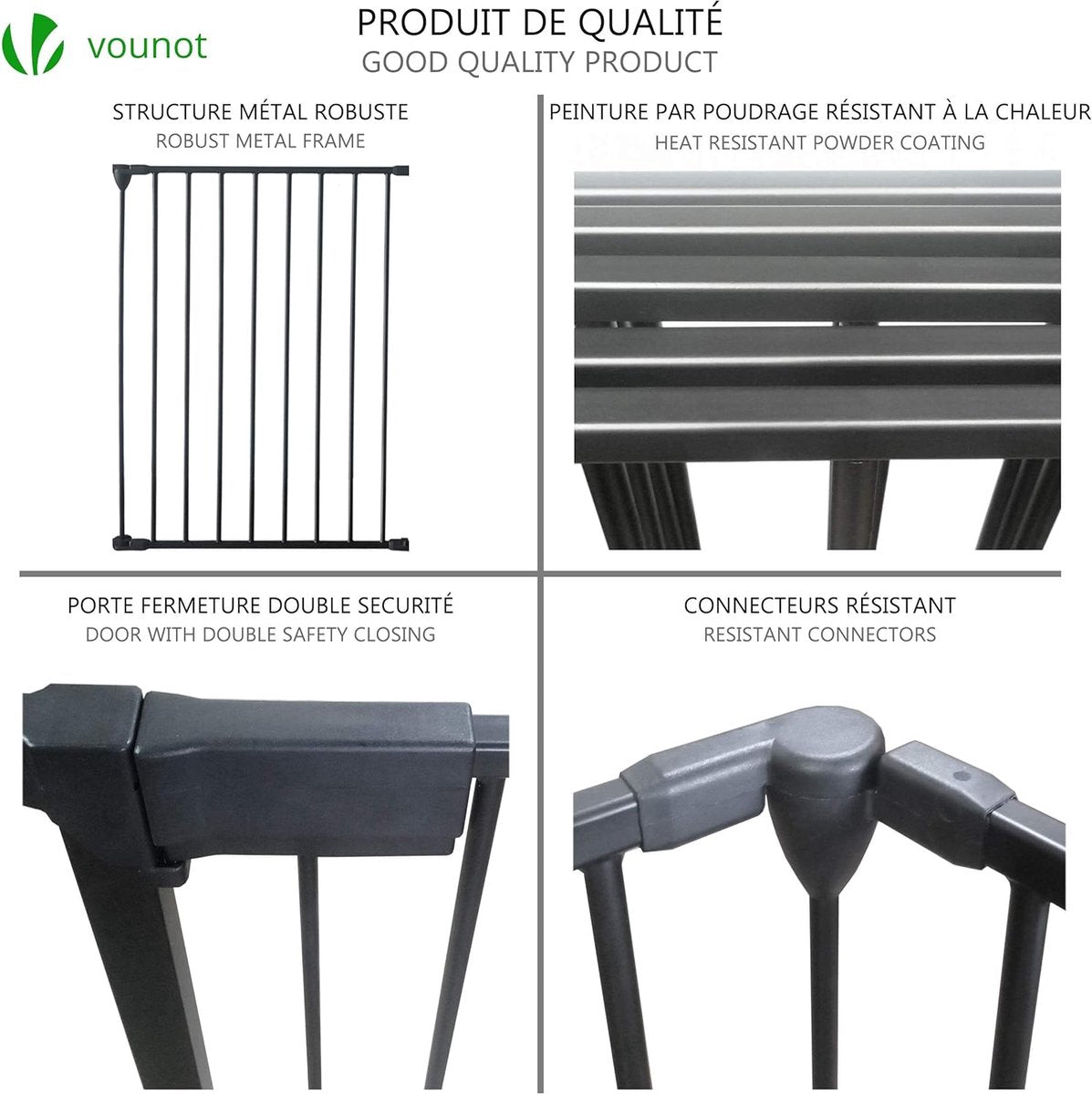 The Mash - Veiligheidshek metaal 305 cm | voor Huisdieren & Kinderen | Kachelhek, Veiligheidsrooster voor oven opvouwbaar | Configuratierooster incl. 5 elementen, deur