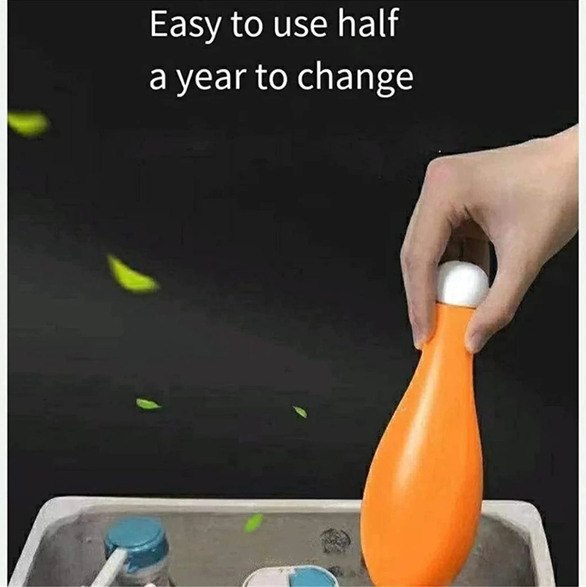 Automatic Toilet Cleaner and Bathroom Air Freshener – Clog Remover and Stain Remover – Household Accessories