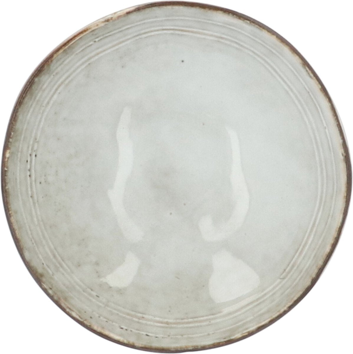 Aardewerk Serviesset Flower Beige 6 persoons 18-delig - Beige