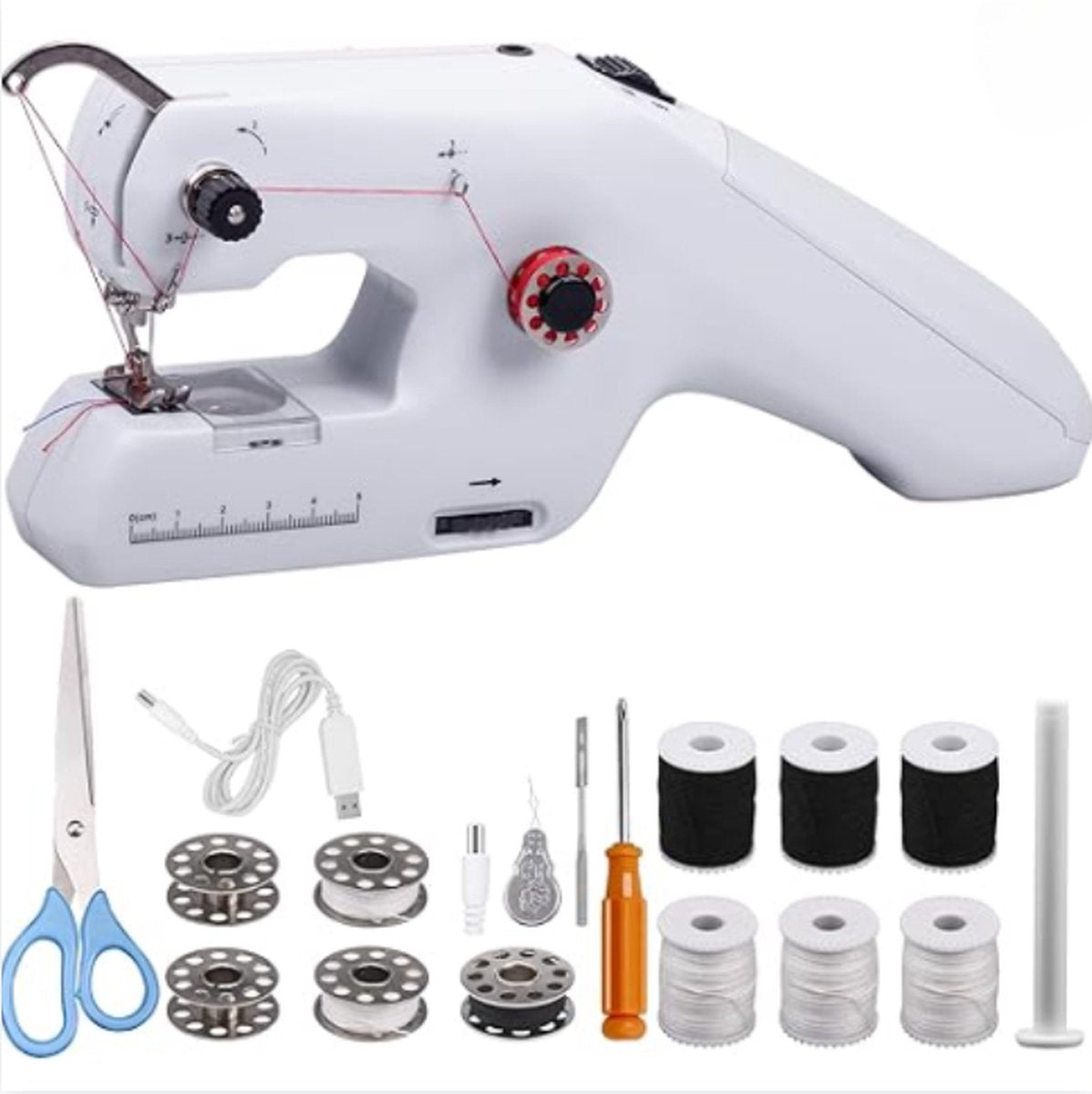Handheld Sewing Machine - Clothes Repair - Cordless - Mini Sewing Machine - Handheld - Compact & Portable