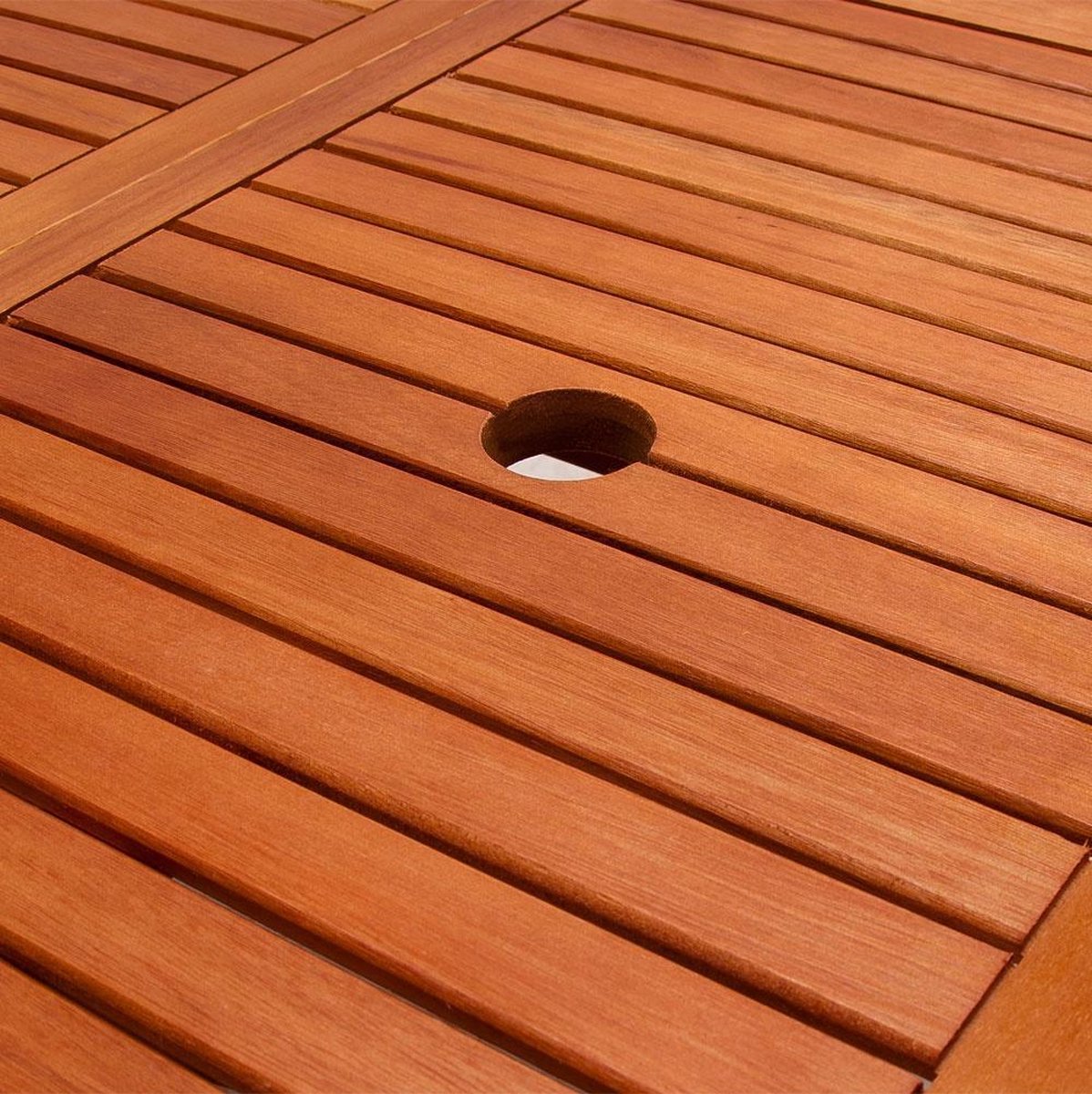 Garden table acacia wood - 160x85x75cm - FSC-certified