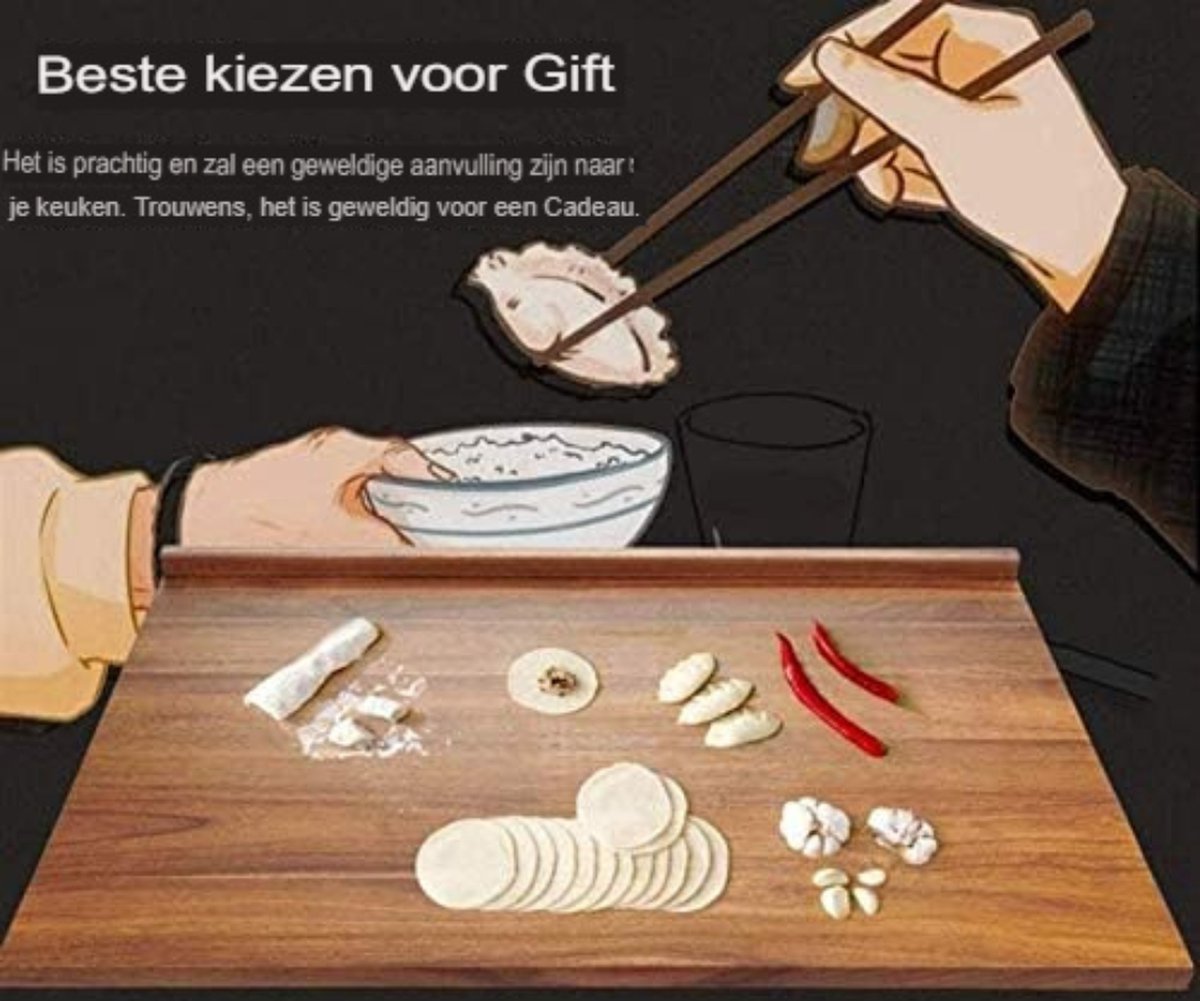Butcher block - Wooden butcher block - Butcher block Butler - Beechwood butcher block