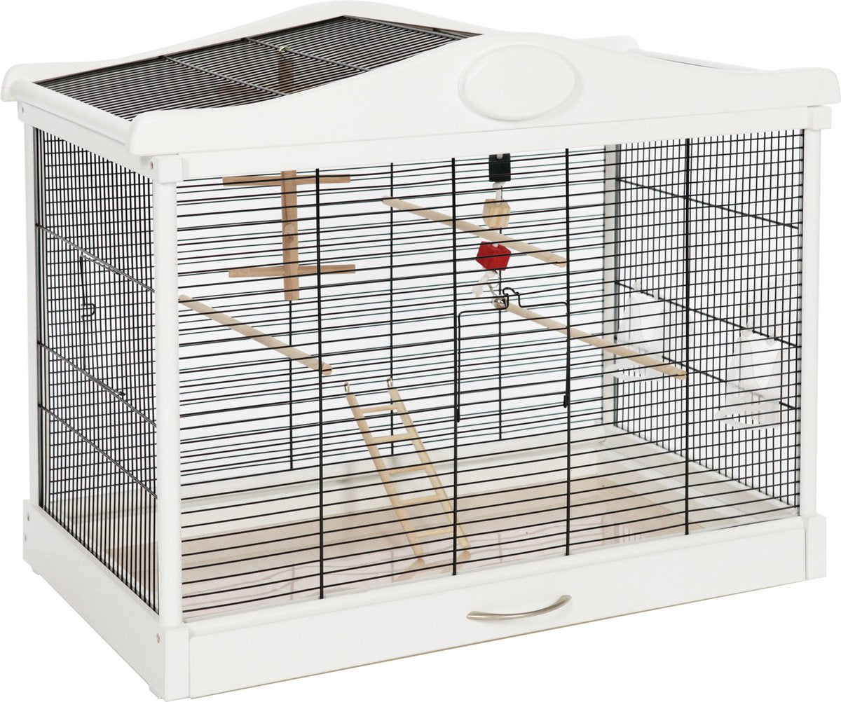 Bird cage Helena - Luxurious cage for birds - wood
