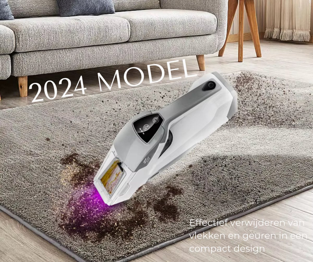LouLou - Vlekkenreiniger - Tapijtreiniger - 2024 Model - Bankreiniger - Draadloze stofzuiger - Stoomreinigers - Textielreiniger - Matrasreiniger - Bankreinigingsmachine - Meubelreiniger - Handstoomreiniger - Handstofzuiger -