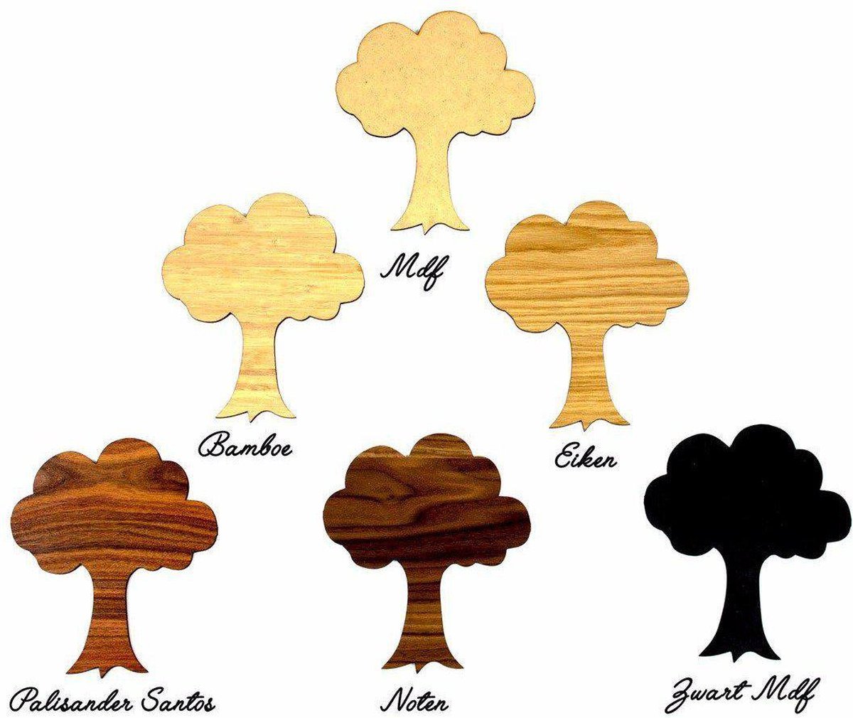 Skyline Alphen aan den Rijn Eikenhout - 80 cm - Woondecoratie - Wanddecoratie - Meer steden beschikbaar - Woonkamer idee - City Art - Steden kunst - Cadeau voor hem - Cadeau voor haar - Jubileum - Trouwerij - WoodWideCities