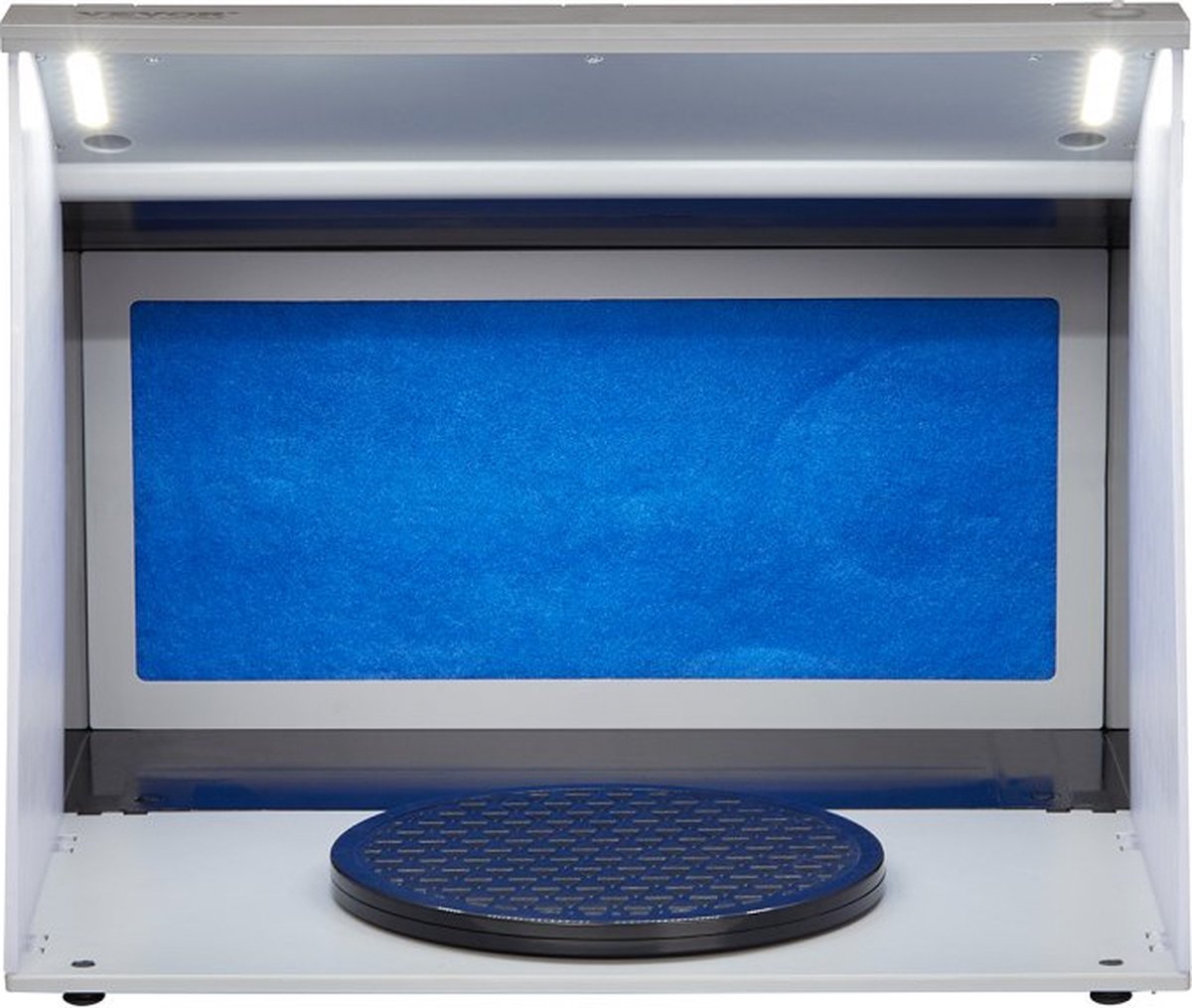 airbrush-spuitcabine-kit 405 x 330 x 355 mm, draagbaar airbrush-afzuigsysteem, airbrush-spuitcabine-afzuigsysteem 5,2 m³/min met dubbele ventilatoren voor het maken van airbrush-modellen, schilderwerkzaamheden, enz.