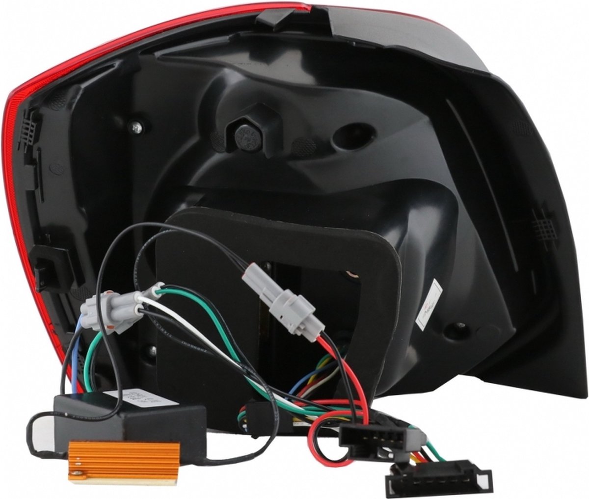 Vland VW Polo LED-achterlichtset met dynamische knipperlichten 2009-2017