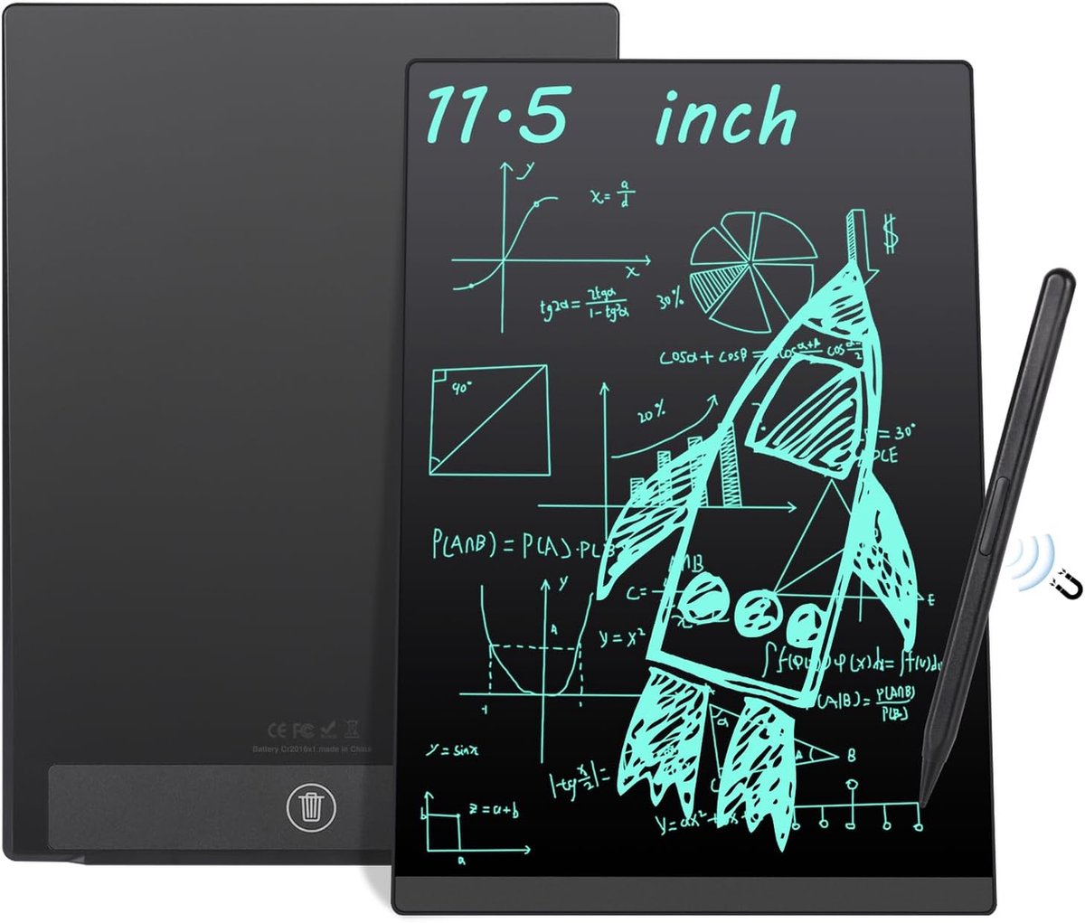 Digital Notitieblok - Grafisch Tablet - Elektronisch Notitieblok - Digitaal Notitieblok - Herbruikbaar Notitieblok - Batterijvrije Teken- en Schrijftablet
