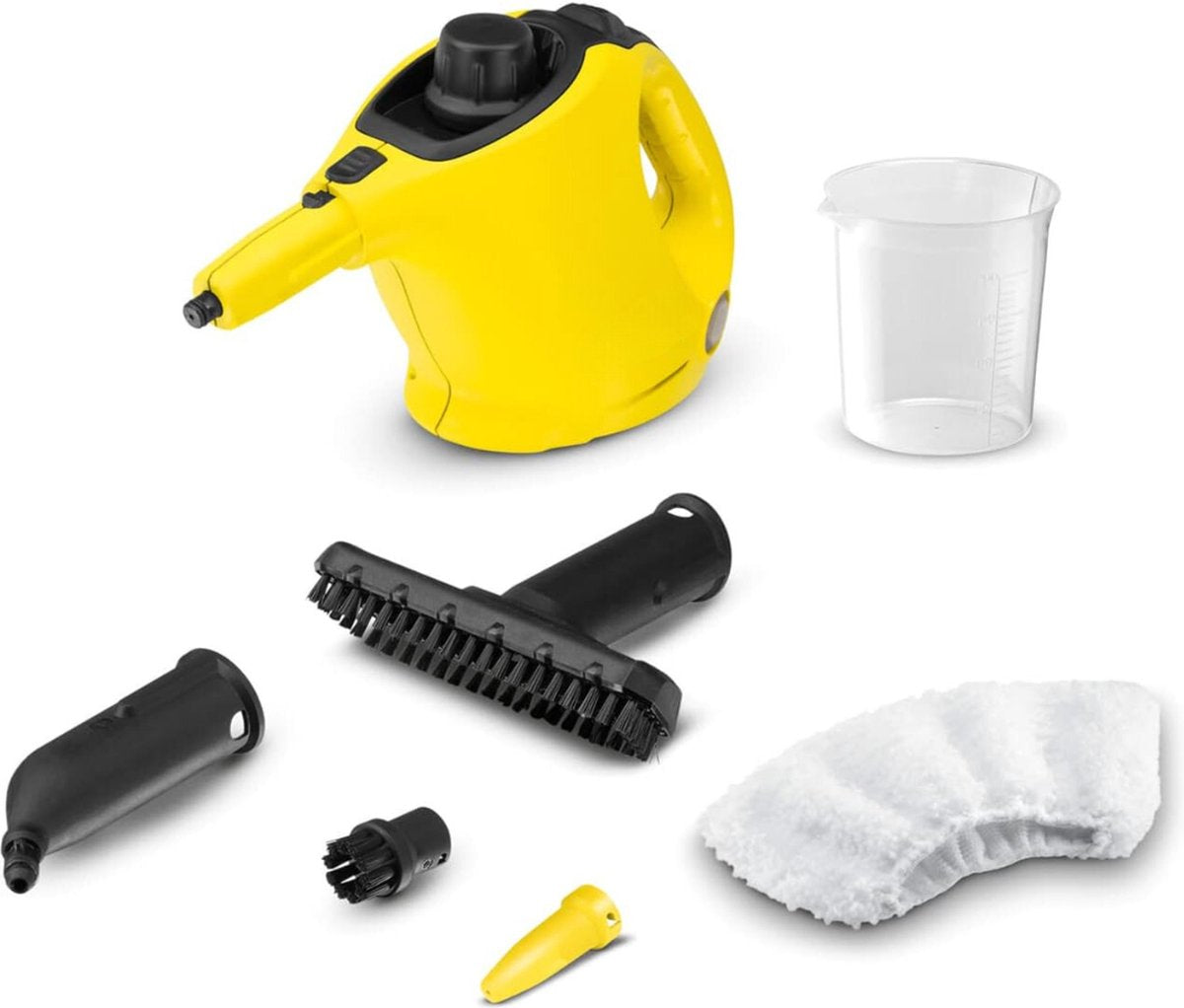 Stoomreiniger - Vloerstoomreiniger - Ronde Borstel - Multifunctioneel - Easyfix - Alle Vloeren