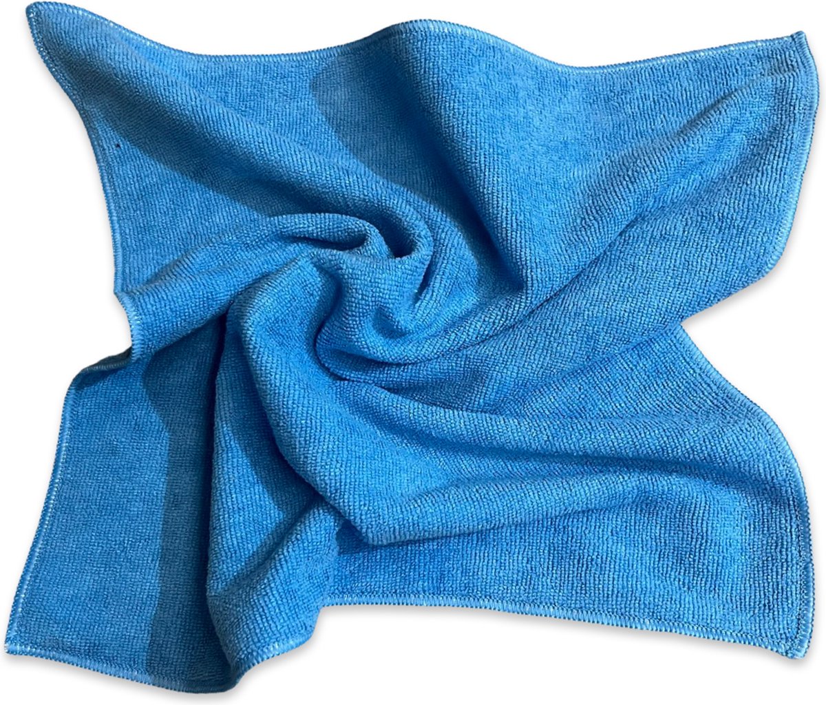 100 stuks Professionele microvezeldoekjes blauw. 40x40cm.